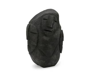 3155
Lucy Tasseor Tutsweetok
1934-2012, Inuit; Eskimo Point/Arviat
Stone Faces
Carved stone
Signed syllabically to underside
4.875" H x 3.75" W x 3.125" D
Estimate: $400 - $600