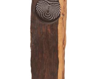 3170
Hans Weissflog
b. 1954
Single Object, 2003
African blackwood and oak
Signed with cipher to base: HJW
15.5" H x 7" W x 4" D
Estimate: $800 - $1,200