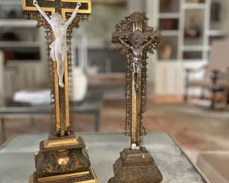 Sweet antique crucifix 
