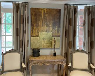 Pair of wonderful Antique chairs - Louie XVI,  art and nice smalls