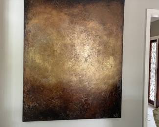 “The Six of Us” 
Wonderful large oil by artist: Cindi Guillot
5’x4’ ( local artist)