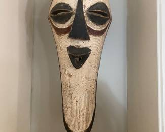 African art 30th century Songye tribal mask