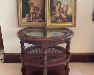 Threetiered End Table