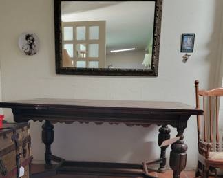 Spanish Revival dining table