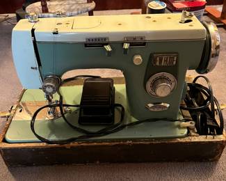 Vintage New Home sewing machine