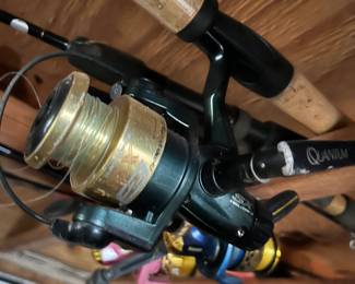 Fishing rods and reels