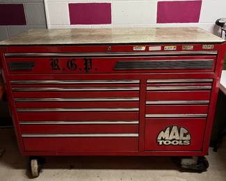 The "MACSIMIZER" MAC TOOLS TOOL CHEST.
