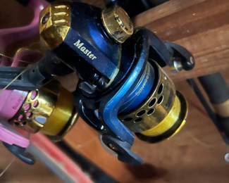 Fishing rods and reels