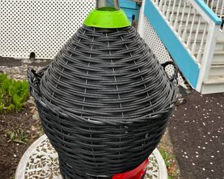Large demijohn bottle for wine making
