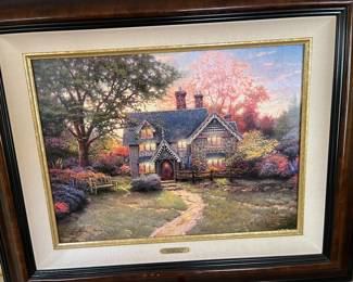 Thomas Kinkade art print