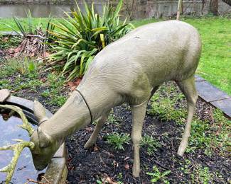 Yard deer...heavy plastic
