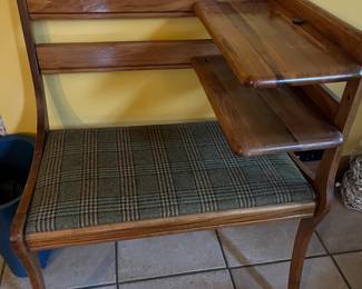 vintage telephone desk