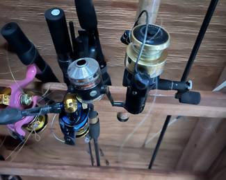 Fishing rods and reels