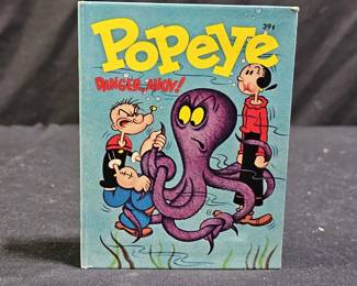 Big Little Book #34 Popeye Danger, AHOY!