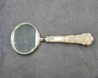 Vintage Gorham Sterling Buttercup Magnifying Glass