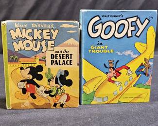 Goofy #21 & Mickey Mouse #1251 Big Little Books