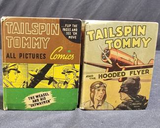Tailspin Tommy Big Little Books #1410 & #1423
