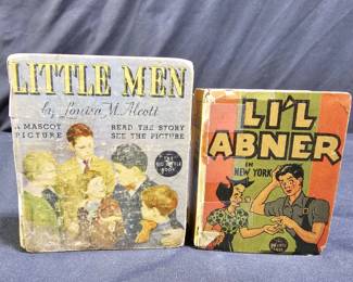 Li'L Abner & Little Men Big Little Books