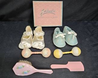 VTG Gertrude's Originals Pre-Walker Baby Shoes +