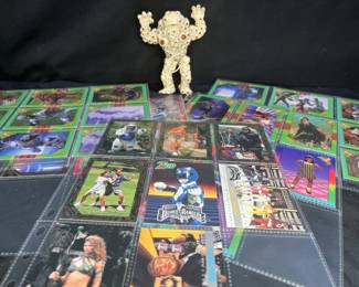 94 & 95 Power Rangers Figurine & Collectible Cards