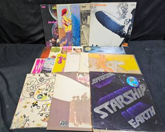 1960's & 70's Rock Record Albums