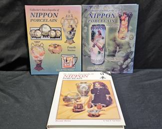 3 Collector's Encyclopedias of Nippon Porcelain