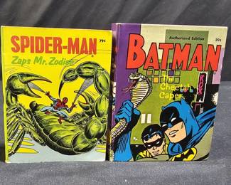2 Big Little Books, BatMan #31 & SpiderMan #5779