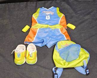 American Girl Retired Basketball Outfit Set