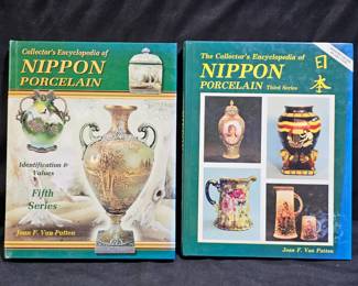 2 Collector's Encyclopedias of Nippon Porcelain