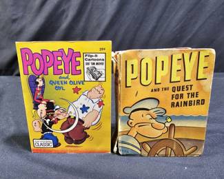 2 Popeye Big Little & Better Little Books