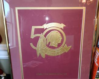 Redskins/Terps/Steelers memorabilia