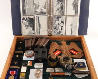Collection Military Memorabilia & Postcards