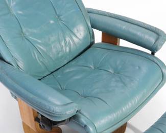 Stressless Ekornes Reclining Chair & Ottoman