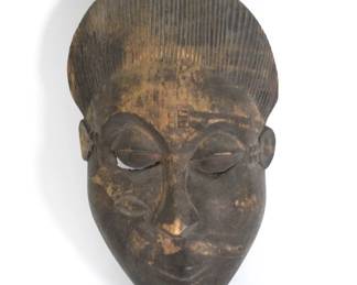 African Carved Wood Mask