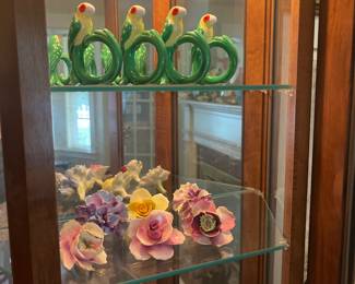 Fitz and Floyd Napkin Holder set