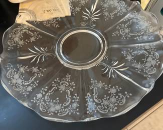 Fostoria Platter
