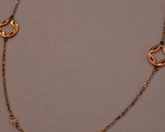 14kt rose gold necklace