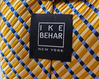 Several designer ties. More to come.