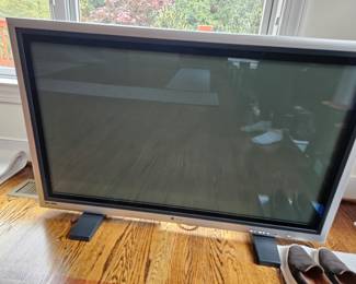 Another large Flat-screen tv by Gateway.