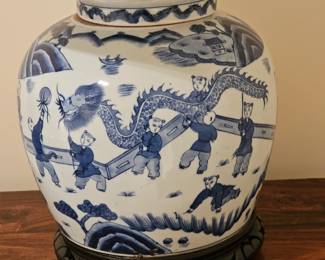 Another Chinese themed lamp Blue&White.