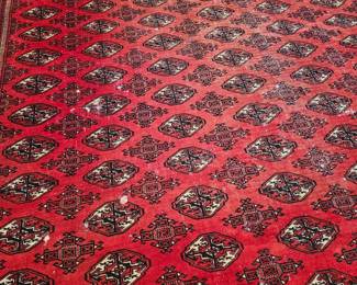 From Iran! This is an older rug. Large room size. The color is amazing!