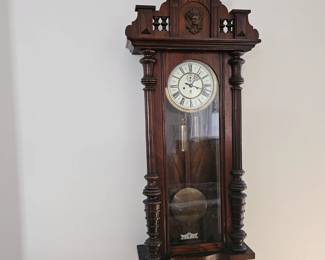 Antique wall clock/ regulator. 1800's.
