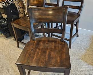 Pottery Barn bar chairs. All in excellent condition. 
