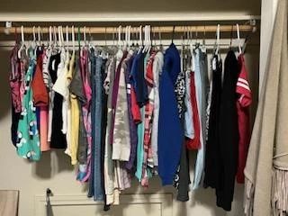 Assorted childrens clothes