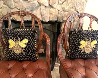 MacKenzie Childs bee pillows