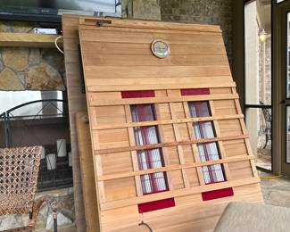 Health Mate Inc 2 person infrared sauna, already disassembled 