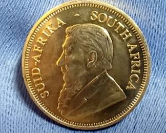 2011 South Africa 1/2 Ounce Gold Krugerrand Coin