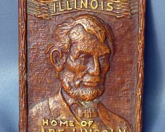 Syroco Wood 1950's Pipe And Tobacco Holder And Scotties Brush Holder