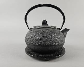 Lot 147 | Vintage Japanese Nambu Ironware Kettle