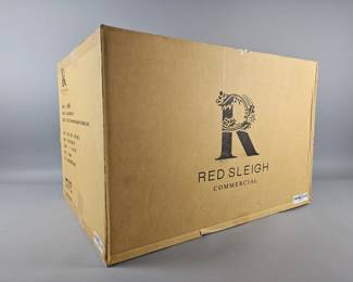 Lot 494 | New Red Sleigh 9'×14" Oregon Fir Garland